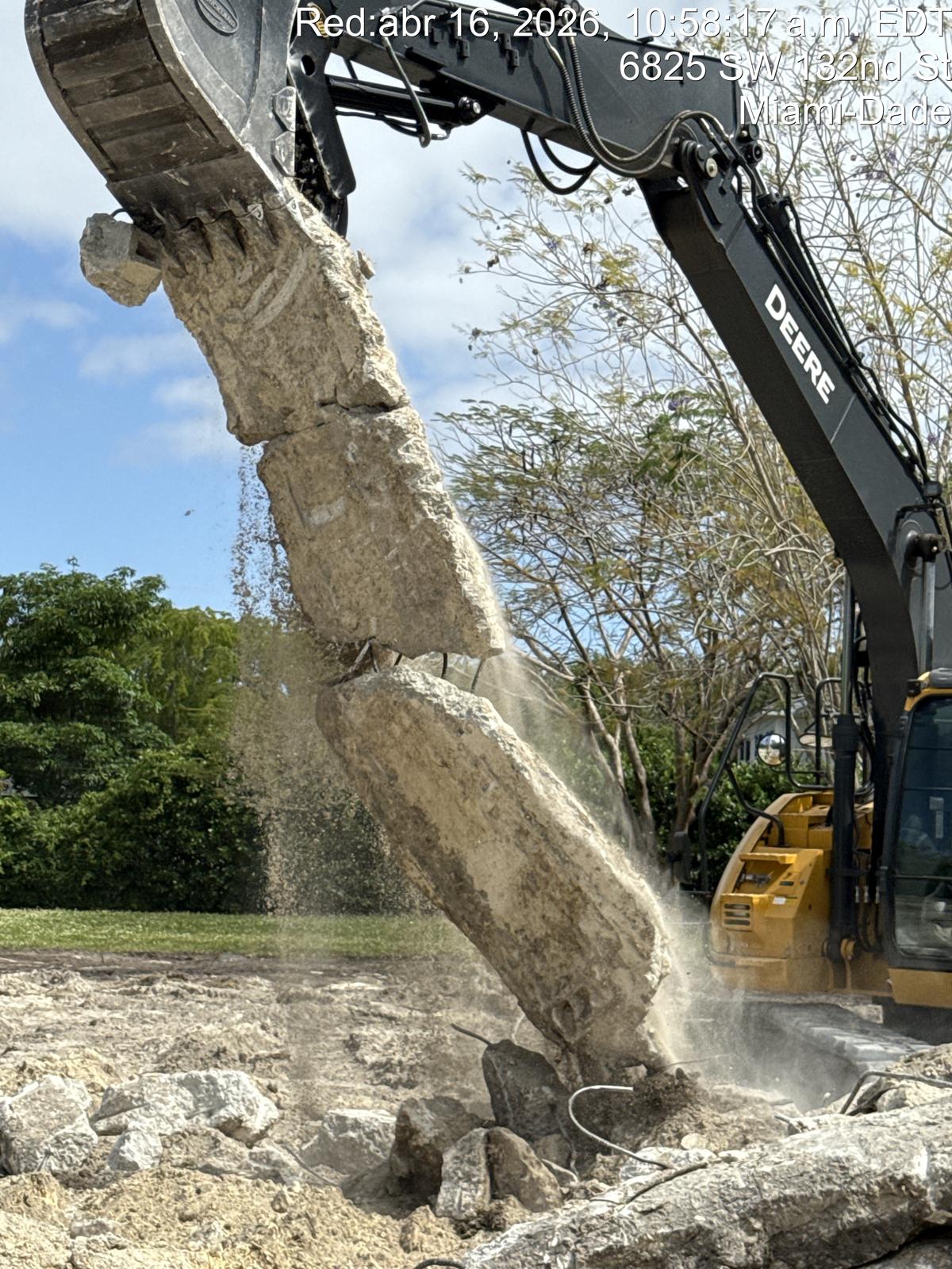 Concrete removal